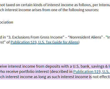 利息收入免税