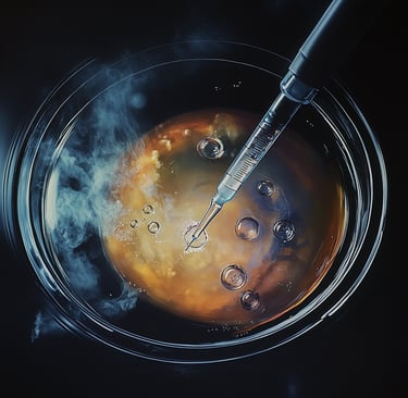 צילום אילוסטרציה - מזרק וביציות