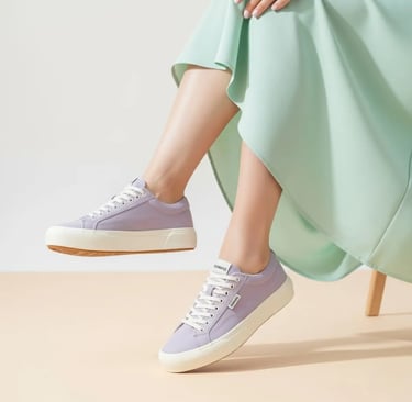 Detail tumit dan sol bawah The Dreamscape Sneaker SIGNIFO.