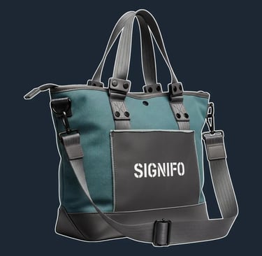 A large, structured 'architect's' tote, designed to carry portfolios or a laptop, with a flat, reinforced base.