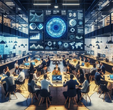 IA Aplicada a Negocios y Empresas: reunion estratégica