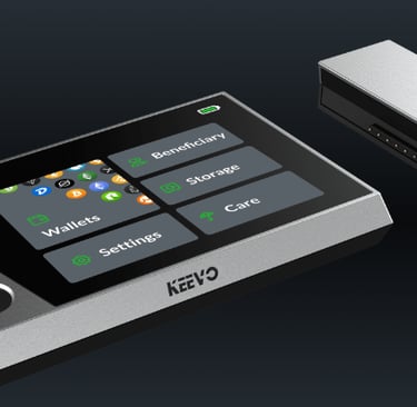 Keevo crypto wallet