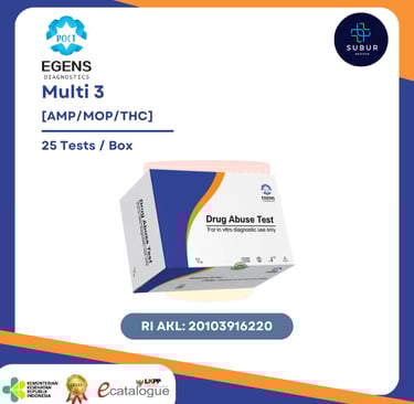 Alat test narkoba Egens parameter 3