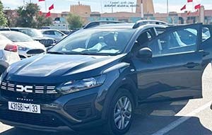 Dacia Sandero Stepway voiture diesel clim location voitures aéroport agadir