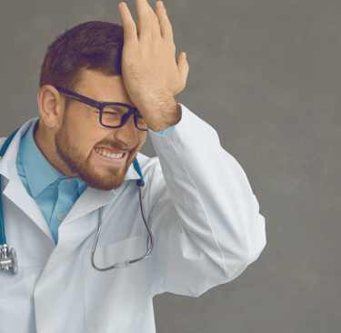 error diagnóstico de un tumor