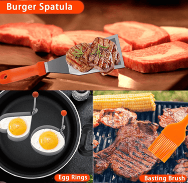 a picture of a burger on a grill