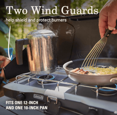 Coleman Classic Propane Stove for car camping cooking.