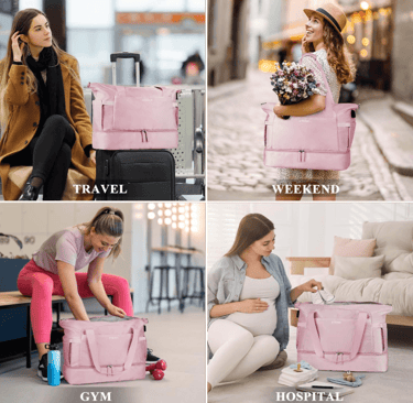 Stylish Lightweight carry-on, gym duffle bags