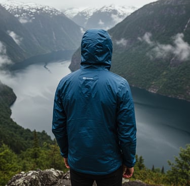 Traveler demonstrating versatile digital nomad clothing suitable for work and exploring