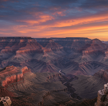 Image of Grand Canyon at sunset