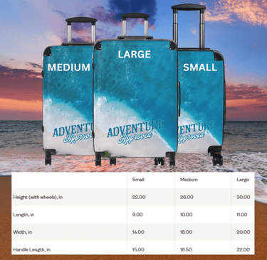 luggage bags with advertice advertiture advertiture advert