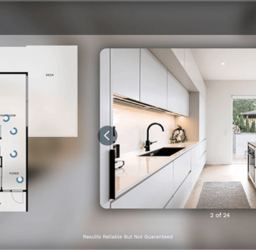 Example of an interactive tour of a residential property.
