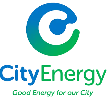 a logo of city energy