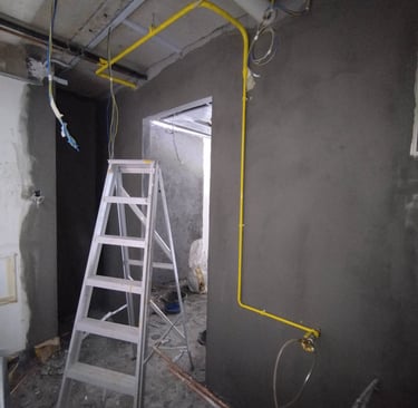 side view of API pipe jackering