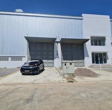 gudang titanium summarecon makassar jual sewa gudang makassar