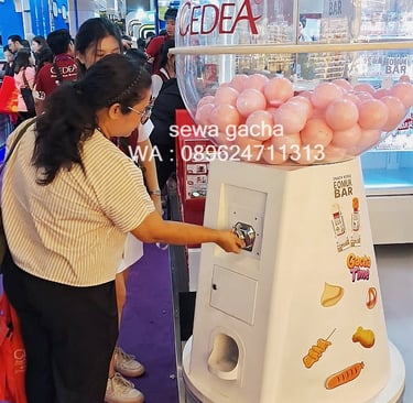 sewa mesin gacha custom