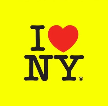 I Love New York Logo Glaser I love NY FEVR Motion Graphics Services New York Yellow