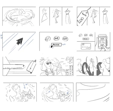 Storyboard FEVR motion design studio explainer videos company animated explainer company motion grap