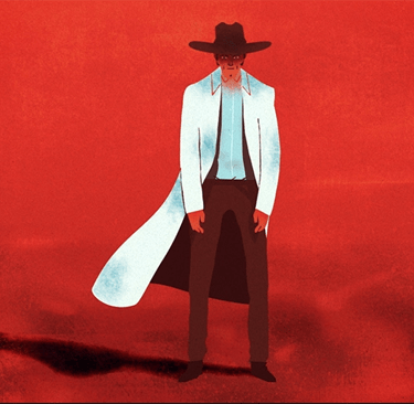 2D traditional animation western in the west illustration cel animation frame by frame animation