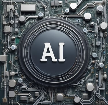 a computer chip with the letter a on top of it