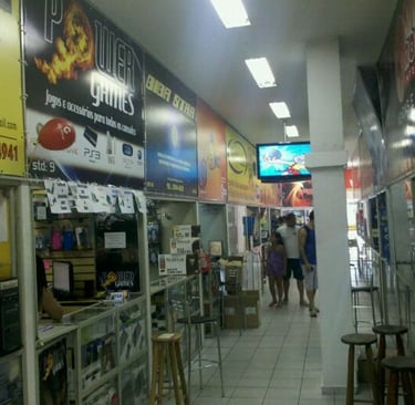Pintura e projeto de Shoppings de informática Infonorte