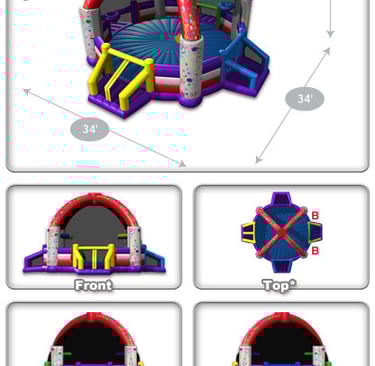dome jumping house