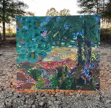 dry pond