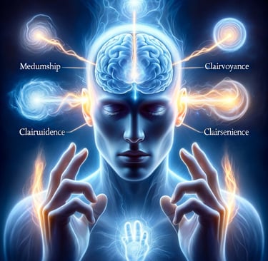 Perception extra-sensorielle : clairvoyance, clairaudience, clairsentience, médiumnique