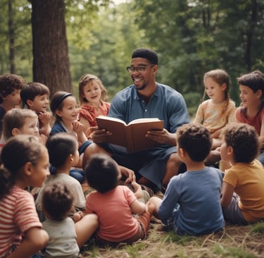woman covering her face with book