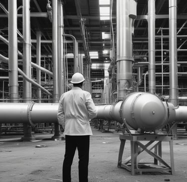 A team meeting discussing industrial ultrasound applications.