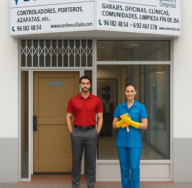 Nuestro equipo, siempre preparado para ofrecer servicios auxiliares, limpieza profesional y control