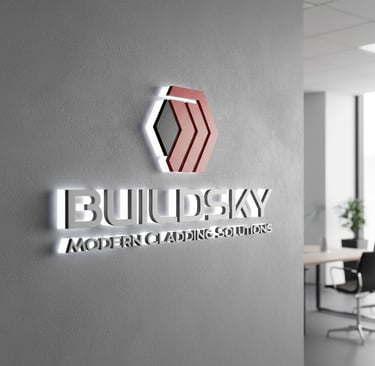 interior illuminated signage for BuildSky-2025