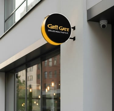 The Blade Exterior Sign- Gril Gate 2020