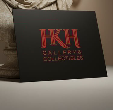 HKH Gallery Logo - design by : Mantegh Studio