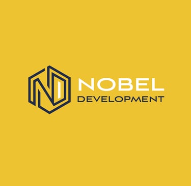 Nobel Development- logo design by Mantegh Studio