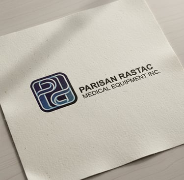 Parisan Rastac Logo design by : Mantegh Studio