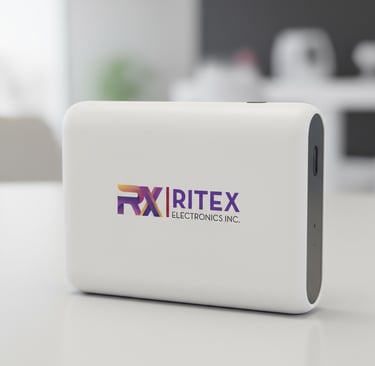 Ritex Electronic - logo design by : Mantegh Studio