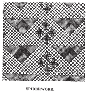 a spider work crochet pattern