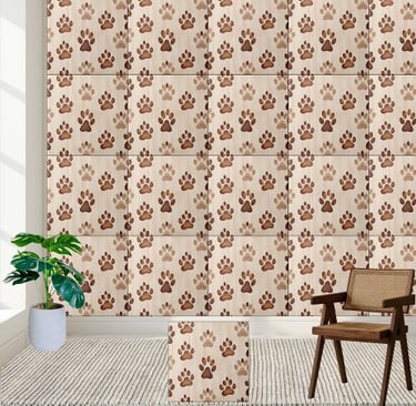 Little Paw Print Tile