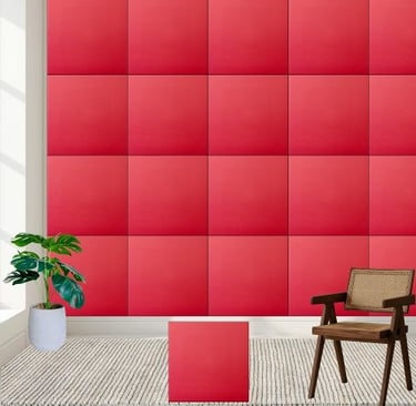 Solid Red Ceramic Tile