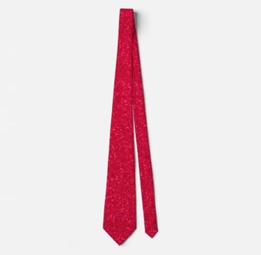 Modern Abstract Deep Red Neck Tie