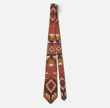 Southwestern Boho Neck Tie