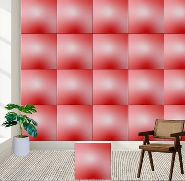 Subtle Red Gradient Ceramic Tile