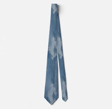 Unique Denim Style Men's Neck Tie