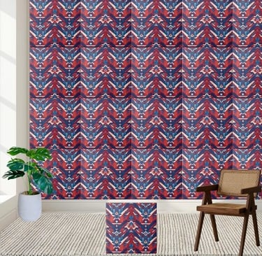 Geometric Southwestern Pattern Tile