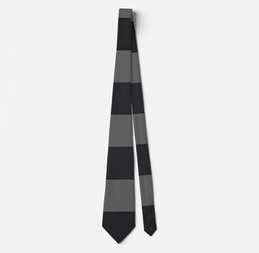 Bold Geometric Squares Neck tie