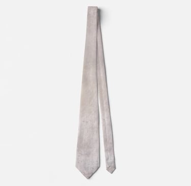 Artistic Worn Texture Neutral Tone Neck Tie