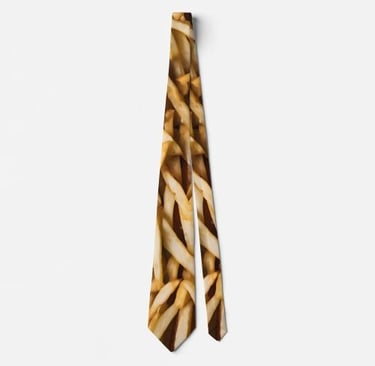 Overcooked French Fries Neck Tie
