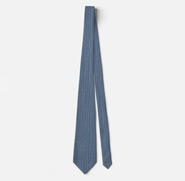 Smart Casual Denim Neck Tie