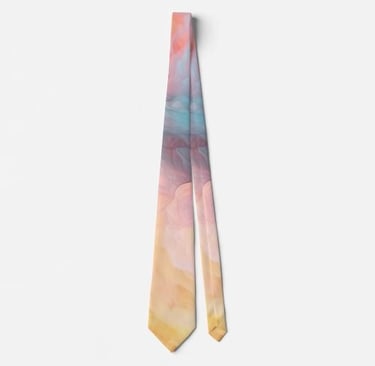 Aurora Borealis Inspired Neck Tie